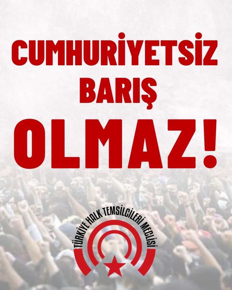 Cumhuriyetsiz Barış Olmaz