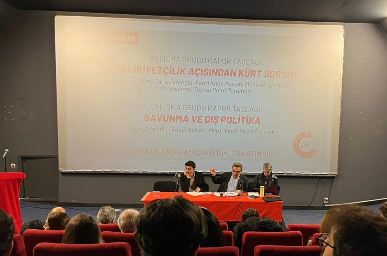 Cumhuriyetçiler Kurultayı’ndan Kurtuluş Programı Çalıştayı başladı