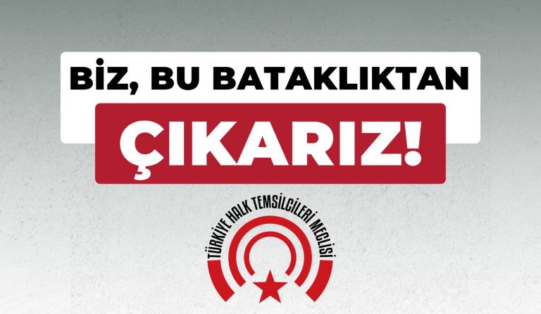 Biz bu bataktan çıkarız!