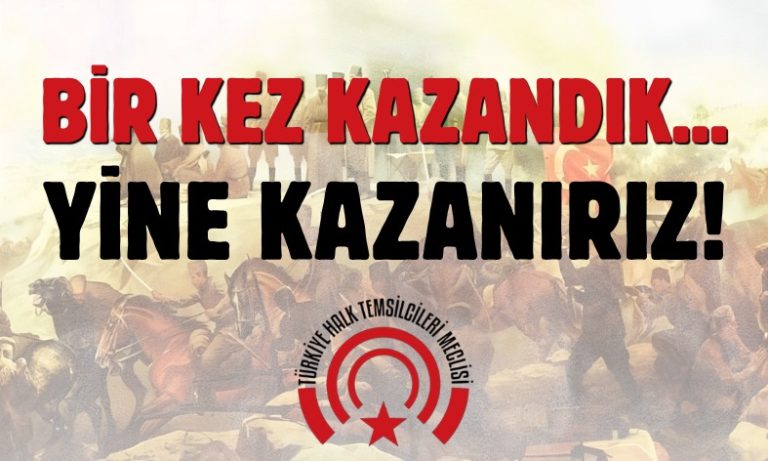 Bir kez kazandık… Yine kazanırız!