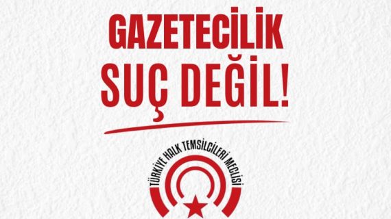 Gazetecilik suç değil!